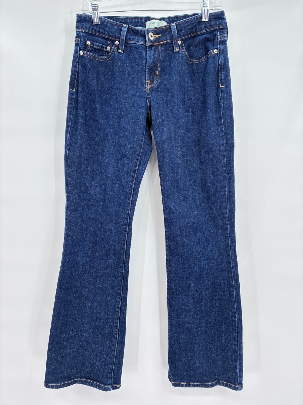 Levi's Women’s 545 Low Rise Bootcut Dark Wash Denim Y2K Jeans Size 6 29x30